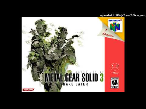 Snake Eater, but it's actually the Goldeneye 64 pause music