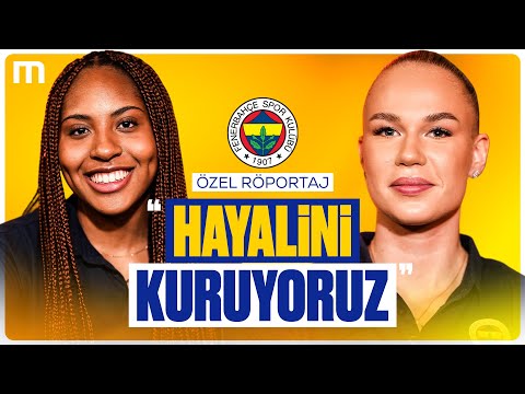 Arina Fedorovtseva and Ana Cristina BIG Interview! Fenerbahçe's Star Spikers Are Our Guests!