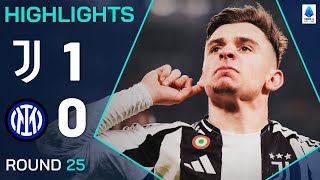 JUVENTUS-INTER 1-0 | HIGHLIGHTS | Conceicao Nets Winner in the Derby d’Italia | Serie A 2024/25