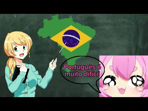 Chibidoki tentando falar em Português 😆