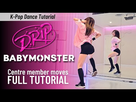 Learn BABYMONSTER 'Drip' Choreography | Step-by-Step Beginner friendly | K-Pop Full tutorial