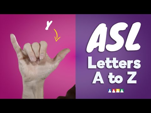 American Sign Language Alphabet | Learn American Sign Language Letters