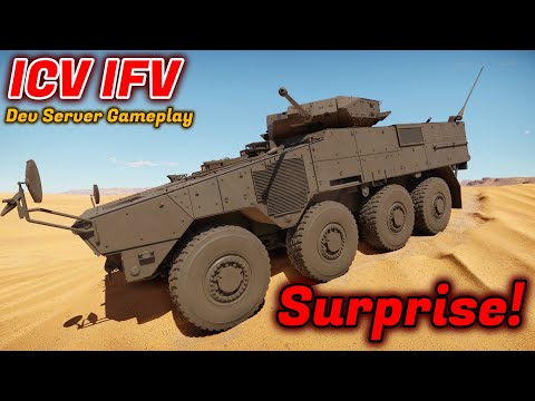 ICV IFV FIRST Dev Server Overview & Gameplay - A Nice Surprise [War Thunder]