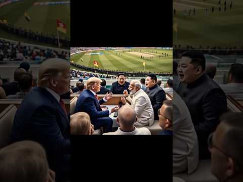 "World Leaders Unite: Trump, Modi, and Kim Jong Un Enjoy Cricket in Dubai!"