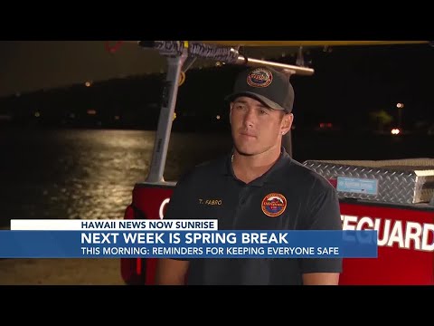 Oahu first responders offer tips to keep your ohana happy and healthy during spring break