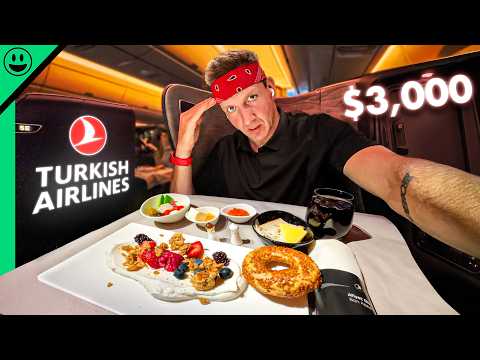 My Turkish Airline Nightmare!! $3000 Business Class Food!