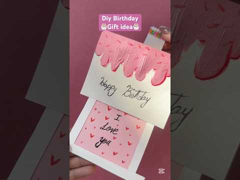 Diy Cute Birthday gift🎂