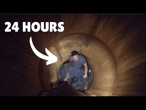 I SURVIVED 24 HOURS IN A SEWER