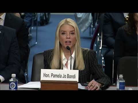 Pam Bondi pressed on January 6 pardons, election integrity at Senate confirmation hearing