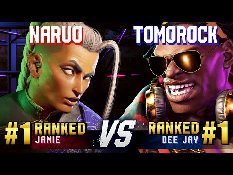 SF6 ▰ NARUO (#1 Ranked Jamie) vs TOMOROCK (#1 Ranked Dee Jay) ▰ High Level Gameplay