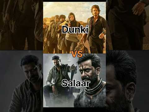 Dunki vs Salaar 10 Days All India BOC Comparison || #salaarvsdunki #salaar # dunki #prabhas #srk