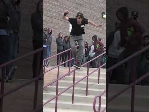 Andrew Diapalo switchup on a Las Vegas handrail