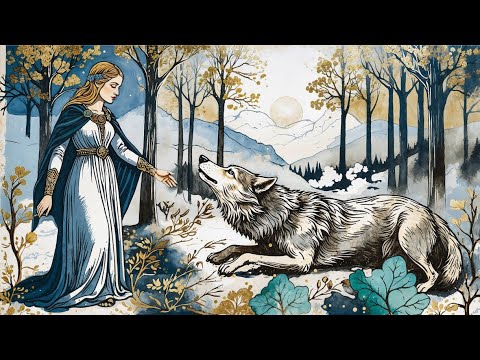 The Goddess and The Wolf | A Mystical Magical Celtic Sound Journey | Medieval Music | Relaxing Harp