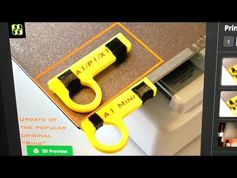 3d printed build plate handle!!