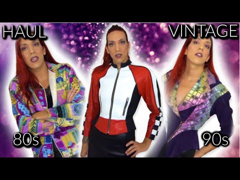 MEGA TRY ON HAUL VINTAGE 90S USA | Des pépites de malade ! (Michael Hoban, Cache, Lillie Rubin etc )