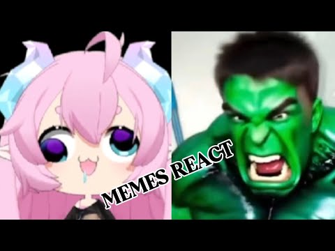 Chibidoki reacts to memes compilation | Try not to laugh