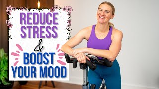 20 minute MOOD BOOSTING Indoor Cycling Workout