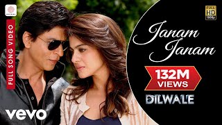 Janam Janam Full Video, Arijit Singh - Dilwale | Shah Rukh Khan | Kajol | Antara Mitra |Pritam