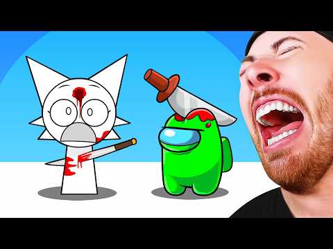 Sprunki Among Us Animation Parody (Funny Animations)