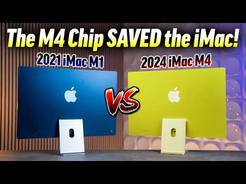 M4 iMac vs M1 iMac - Finally Fast Enough for Pros?!