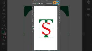 TS Illustration Text Design🎨| Adobe Illustrator Tutorial✍️ #shorts #graphicdex