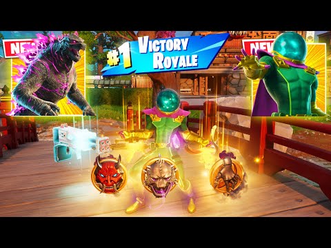 MYSTERIO (GODZILLA PORTAL) vs NEW 3 MEDALLIONS & MYTHIC’S CHALLENGE (FORTNITE CHAPTER 6)