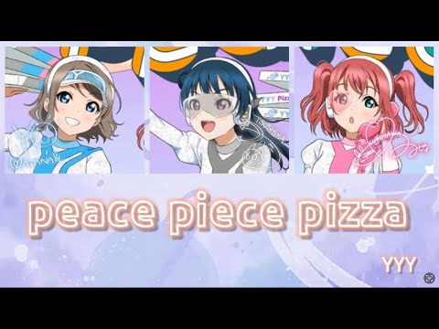 peace piece pizza - YYY (Color Coded, Rom, Kan, Eng)