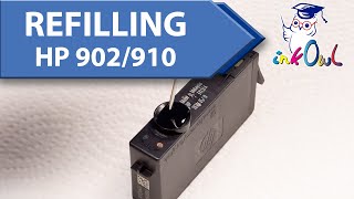 How to Refill HP 902, 903, 904, 905, 906, 910, 912, 915, 916 Ink Cartridges