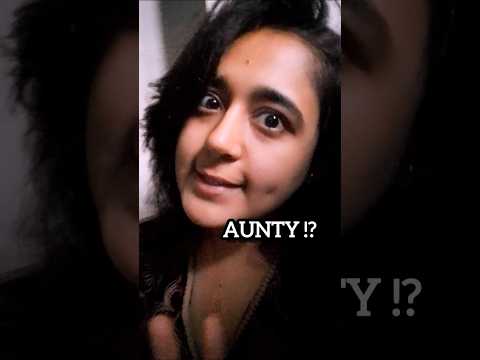 Called me AUNTY?! #shorts #shortsyoutube #authortube #perspective #viralshorts #vanshilakhani #aunty