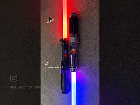 Duel crystal Anakin lightsaber!