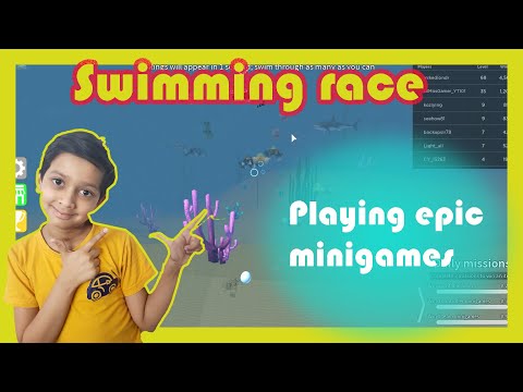 Playing epic minigames!!!