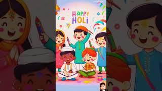 Happy Holi special WhatsApp Status 2025। #holi #whatsaplstatusholi #happyholi  #ai #amantanzekids