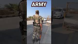 police vs Army powar #shorts #armyvspolice