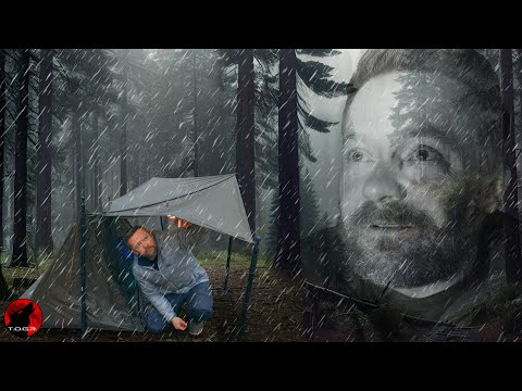 Rain Camping in The Most Advanced Bivy Tent Ever Made