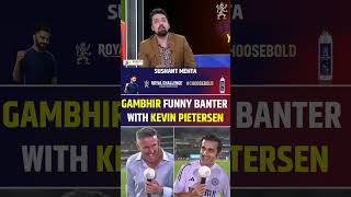 Gautam Gambhir's funny banter with Kevin Pietersen #gautamgambhir #kevinpietersen