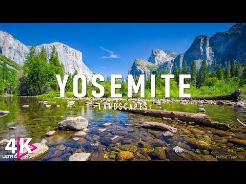 Yosemite National Park 4K Ultra HD - Stunning Footage, Scenic Relaxation Film with Relaxing Music