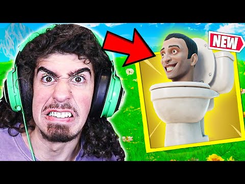 Pretending To Be *NEW* Skibidi Toilet Mythic Boss in Fortnite!