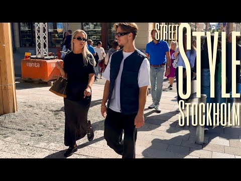 Beautiful Scandinavian Street Style under the August Sun | Combining Summer with Autumn | Stockholm