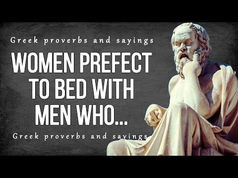 Wise Greek Proverbs and Sayings | The wisdom of the Peoples.