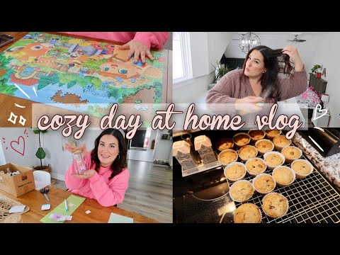 SPEND THE DAY WITH ME | decorating for spring, crafting, yummy recipe, easy hair tutorial