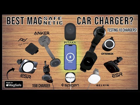 BEST Magsafe Car Charger? | Testing Out 10 Magnetic Car Mounts/Chargers on the iPhone!