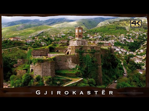 Gjirokaster, Albania ● Aerial Drone Views 【4K】 🇦🇱 [2023]