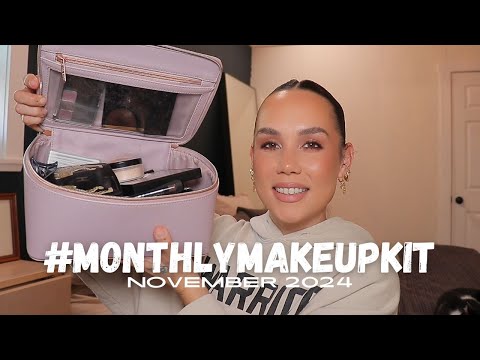 a very chatty #monthlymakeupkit | november 2024