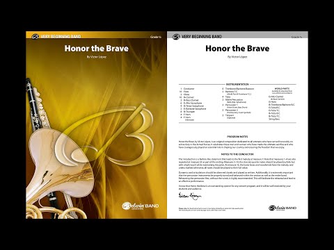 Honor the Brave, by Victor López – Score & Sound