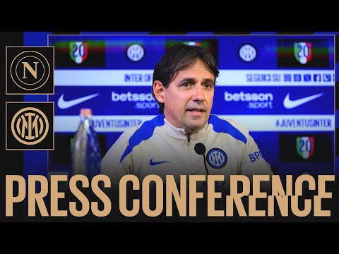 NAPOLI  - INTER | PRE-MATCH PRESS CONFERENCE LIVE  🔴 🎙️⚫🔵