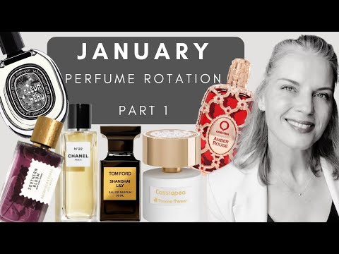 JANUARY PERFUME ROTATION (Part 1) | TheTopNote #perfumecollection #perfumereviews