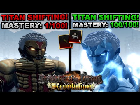 Becoming The STRONGEST Armored Titan Shifter In Roblox Attack On Titan Revolution!