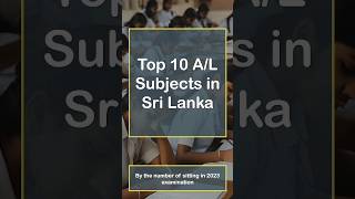 TOP 10 Advanced Level Subjects in Sri Lanka by the Number of Sittings in the 2023 Examination