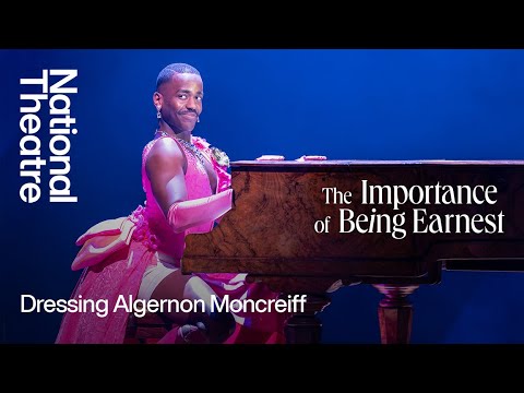 The Importance of Being Earnest | Dressing Algernon Moncreiff | National Theatre