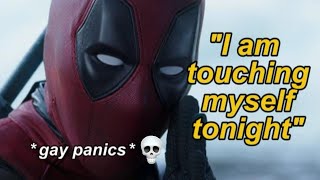 Deadpool being way too funny and iconic because i miss him